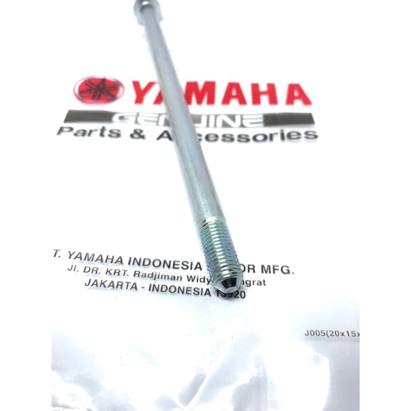 baut as roda depan yamaha mio sporty mio smile mio soul fino nouvo original