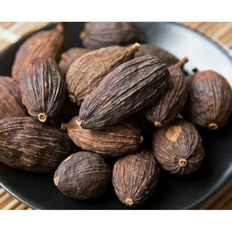 

Black Cardamon 25gram / Cao Guo Amomum Tsaoko / Kapulaga Hitam