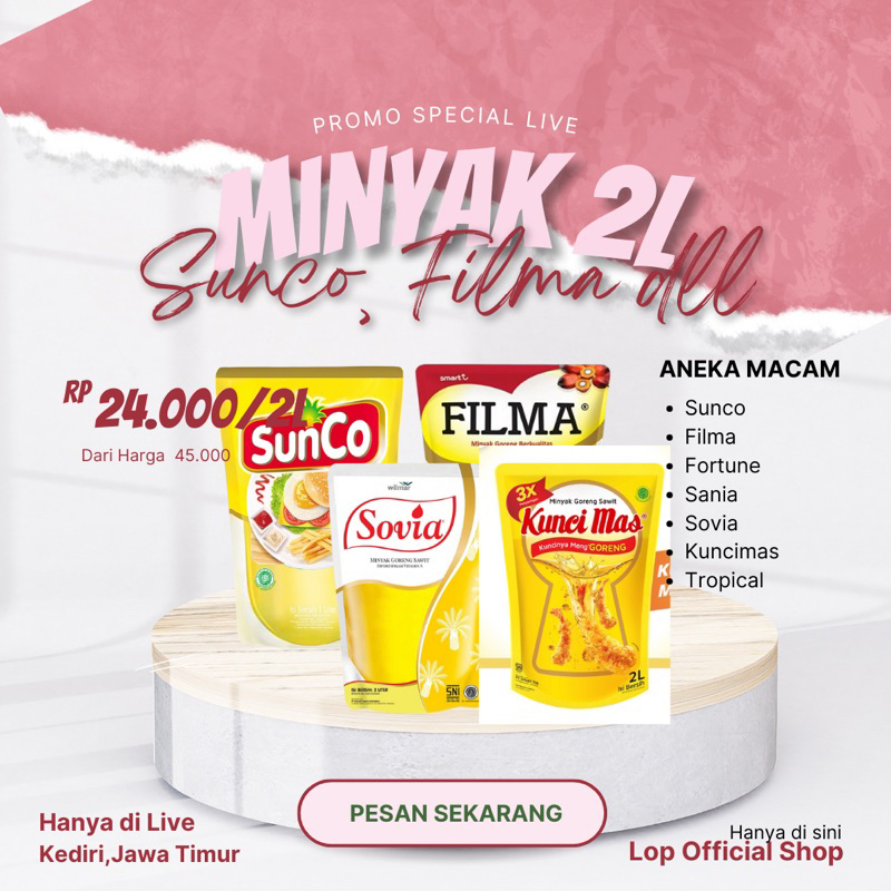 

Aneka Minyak Goreng 2liter