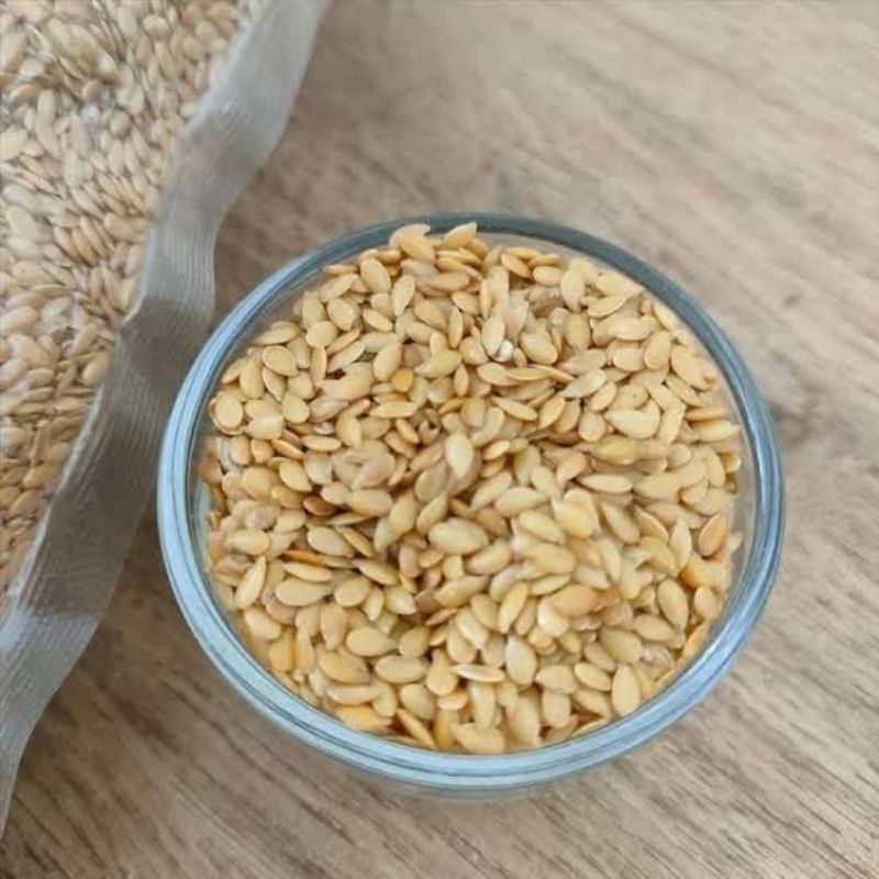 

Organic Golden Flaxseed 250gram / Biji Rami Kuning