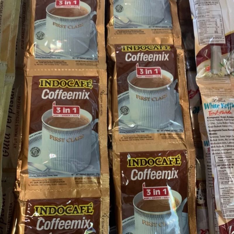 

INDOCAFE COFFEMIX 1 RENCENG 10 SACHET