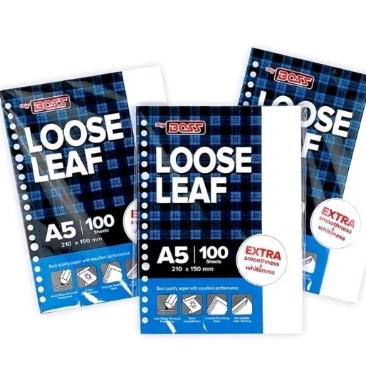 

LOOSE LEAF POLOS A5 BIG BOSS 100