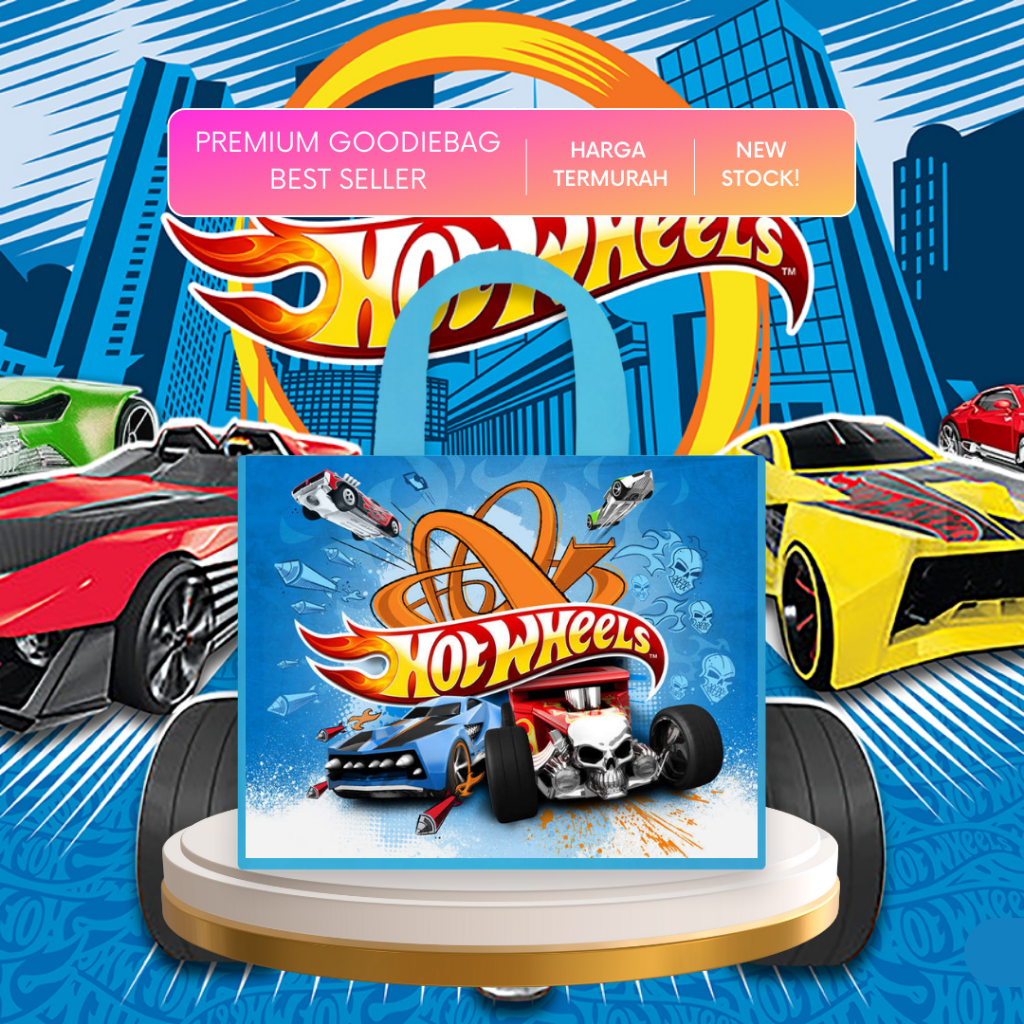 

Tas Ultah Hot Wheels Premium Birthday Kado Goodiebag Terbaru Exclusive