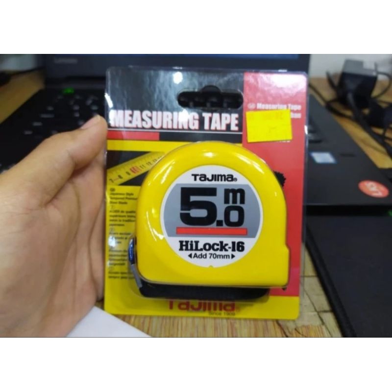 Tajima Meteran 5 meter JIS Ori Japan Industrial Standar