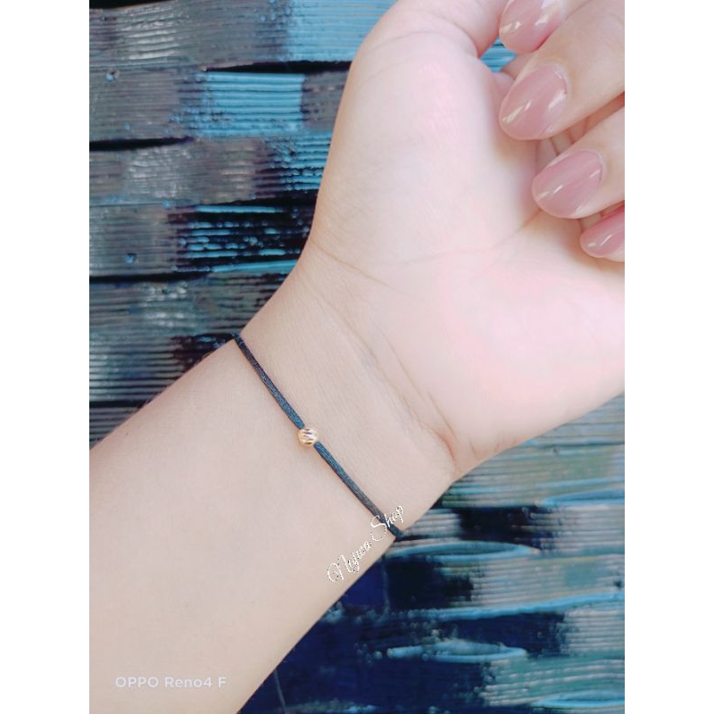 Gelang tali liontin mrican 01gram//semar