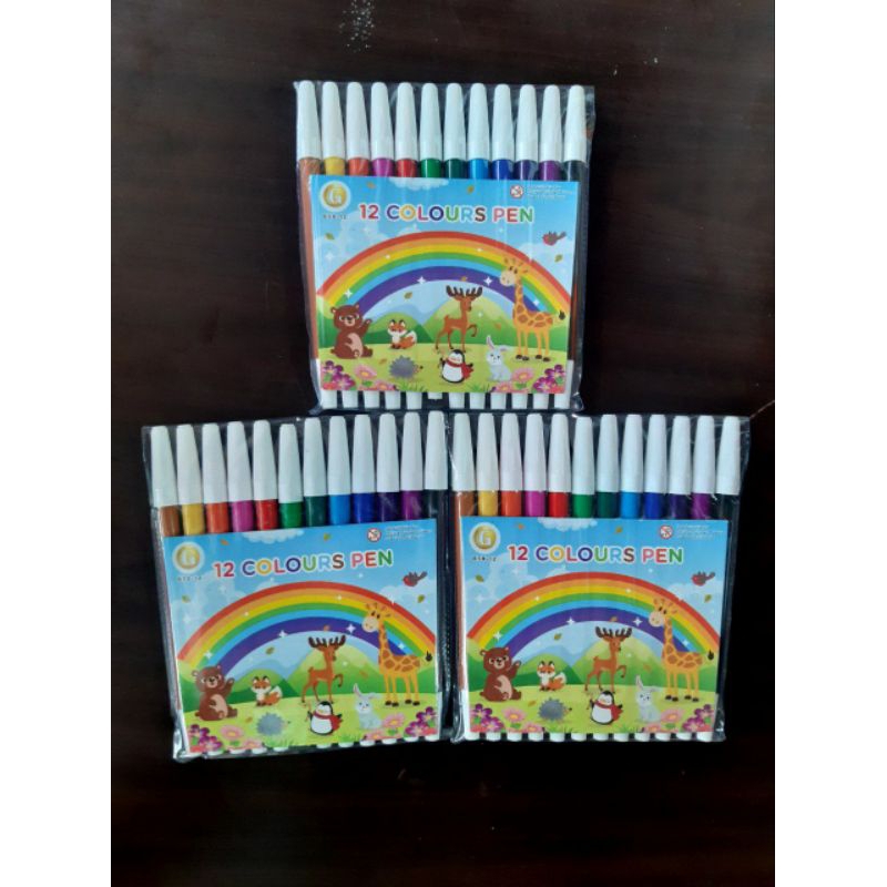 

Spidol Murah 12 Warna