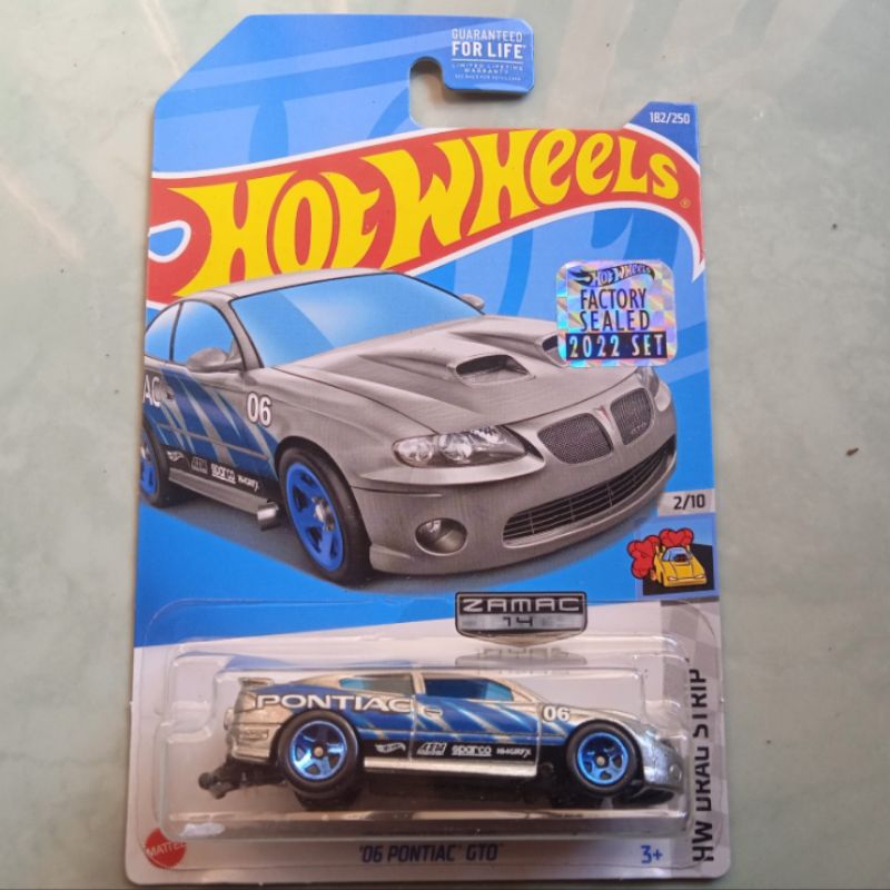 hot wheels hotwheels zamac 06 pontiac GTO factory Sealed 2022 set FS