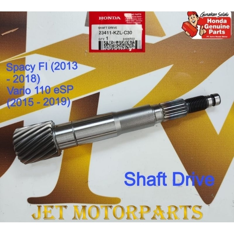 As Pully As Gardan Shaft Drive As Puli Poly Pulley Beat FI Scoopy FI Vario 110 FI eSP 23411KZLC30 20