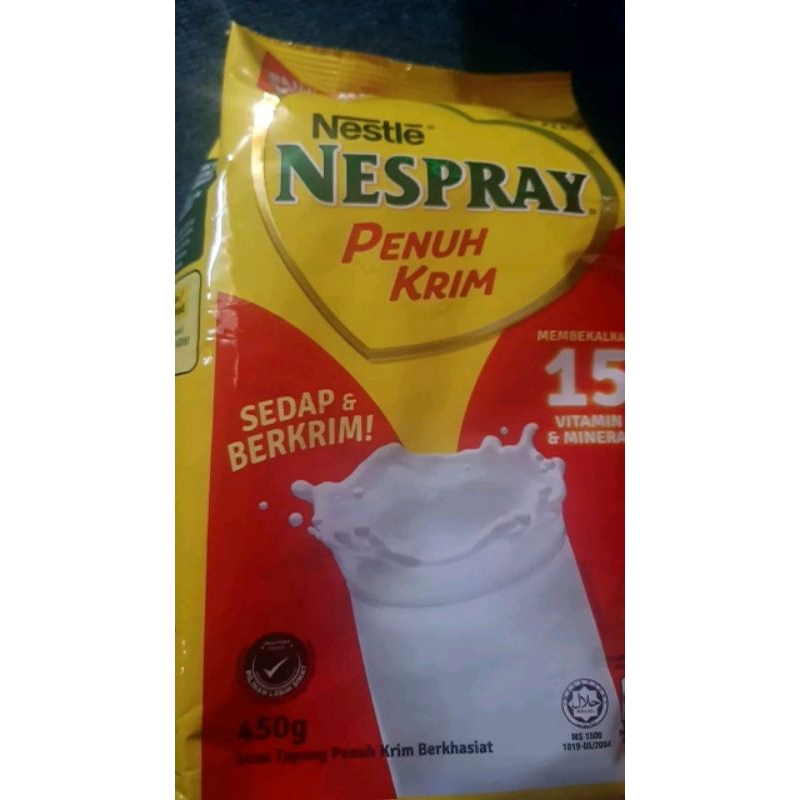 

susu penuh krim nesprey