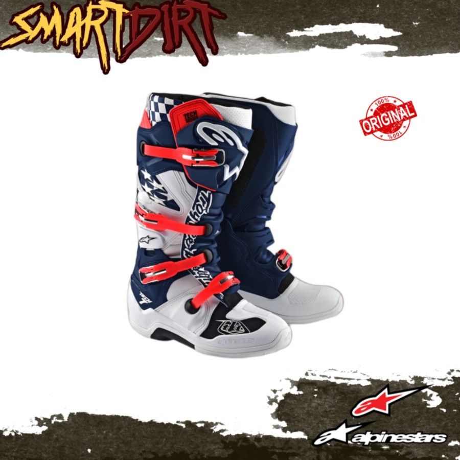 SEPATU ALPINESTARS TECH 7 TLD WHITE BOOTS ALPINESTAR TECH 7 ORIGINAL