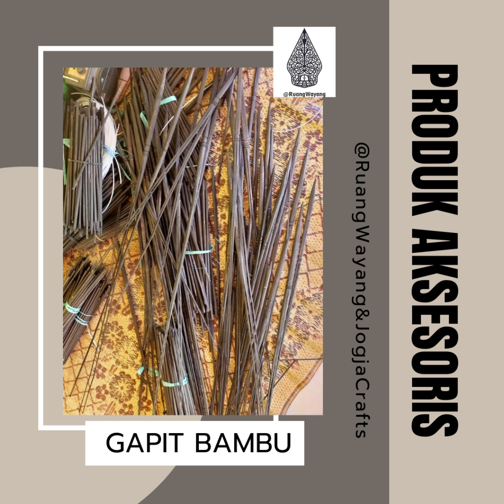 GAPIT BAMBU WAYANG KULIT STANDAR DALANG