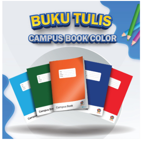 

Buku Tulis Suma BESAR - CAMPUS COLOR