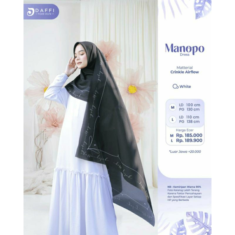 GAMIS MANOPO ORI DAFFI HIJAB