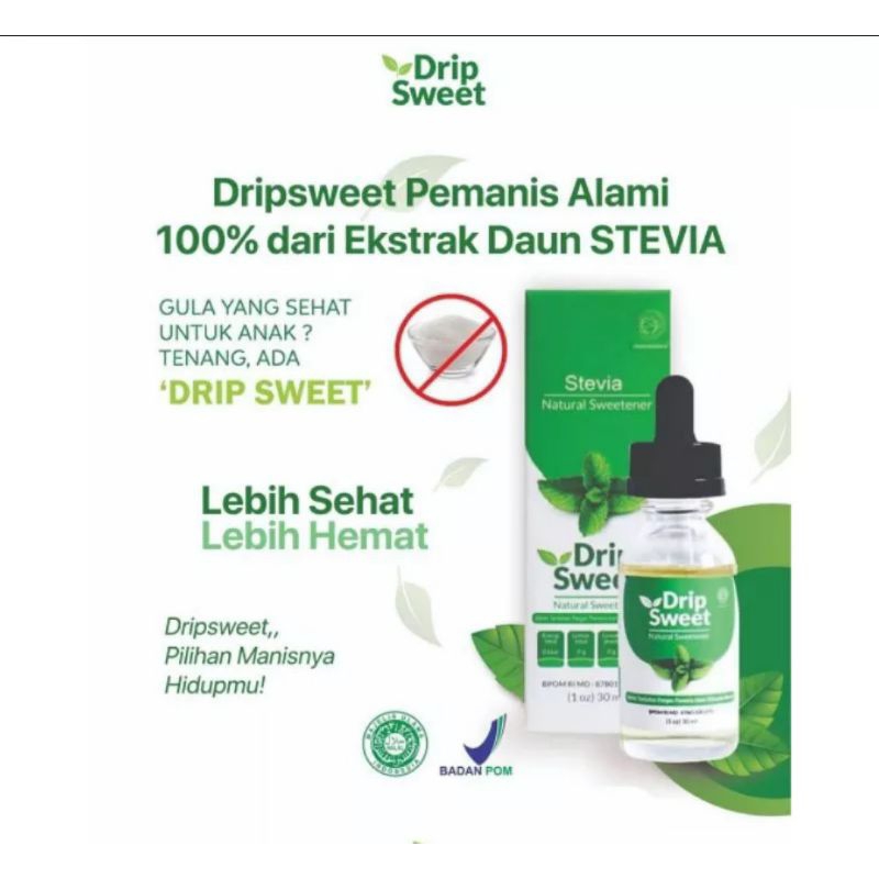 

Stevia drop DRIP SWEET 30ml
