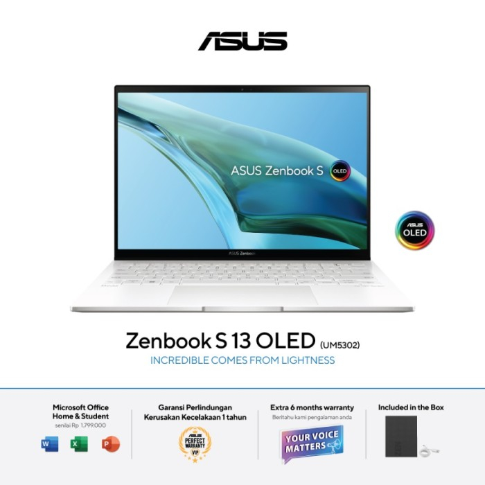 Asus UM5302TA OLEDS7110 OLEDS7111 OLEDS7112 R7 6800U/Touch Zenbook S13