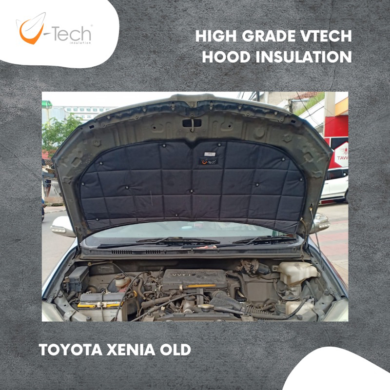 PEREDAM PANAS KAP MESIN / PEREDAM SUARA PINTU AVANZA // AVANZA VELOZ