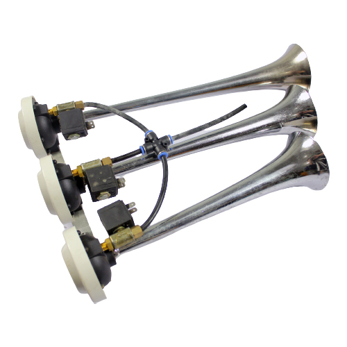 Klakson Terompet 3 Corong 6 Suara 12/24V, Klakson Truck, Klakson Terompet, Klakson Corong, Klakson 3