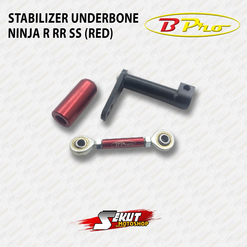 STABILIZER FOOTSTEP UNDERBONE NINJA RR R SS RED BPRO RACING