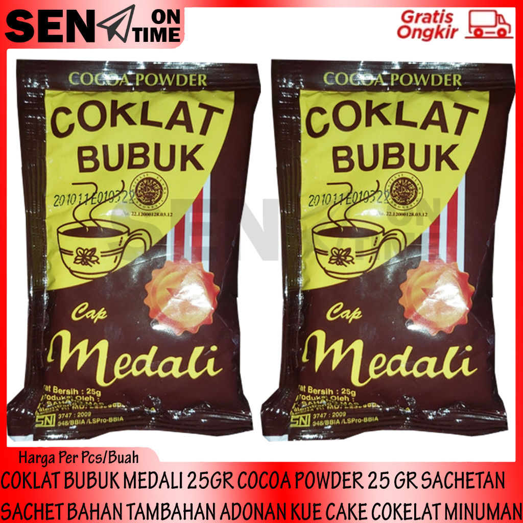 

COKLAT BUBUK MEDALI 25 GR SACHETAN COKKELAT ROTI COCOA POWDER 25GR SACHET BAHAN TAMBAHAN ADONAN KUE COKELAT MINUMAN MINUM SERBUK PUDER CHOCOLATE Belgian VANHOUTEN VAN HOUTEN KOKOA ROMAN ROYAL Dark PAHIT MANIS CAMPURAN BAHAN