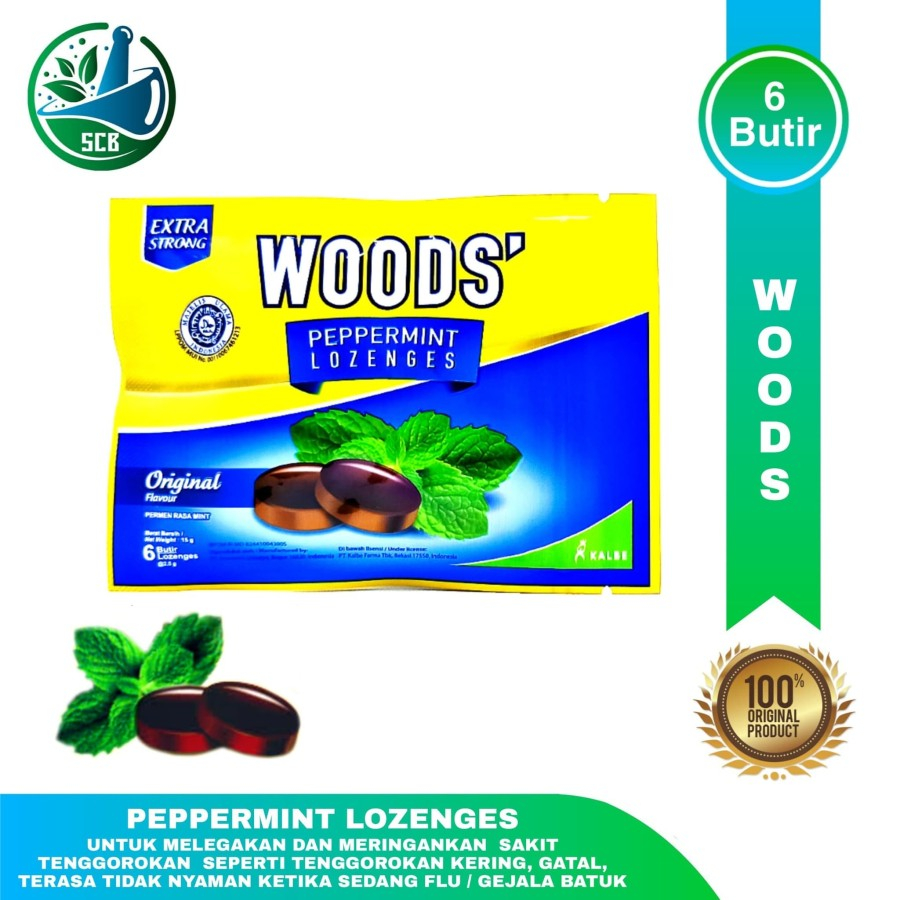 

Eceran 1 Sachet Permen Woods