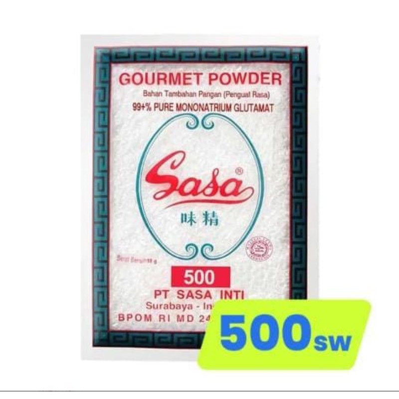 

Sasa Penyedap Rasa 500sw 1 Pack Isi 30 Sachet Grosir
