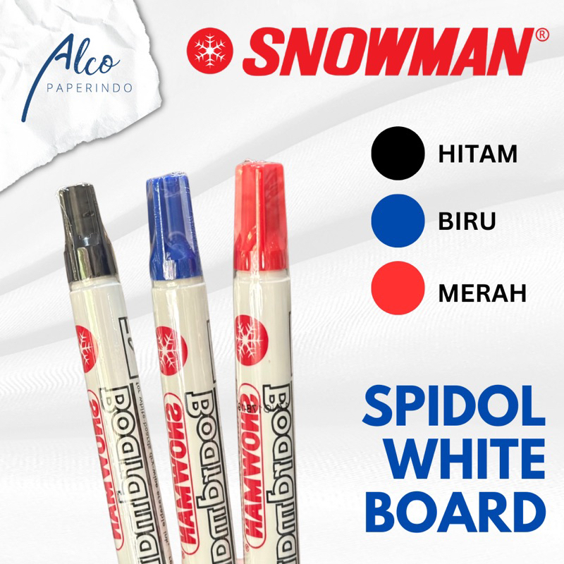 

Spidol Snowman Whiteboard BG 12