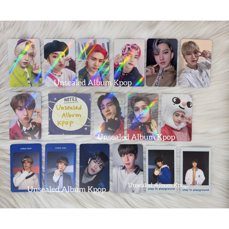 Stray kids - Oddinary Noeasy Christmas Evel stay in playground polaroid binder unlock inlife soundwa