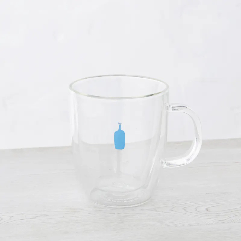 (PO KOREA) DOUBLE WALL GLASS - BLUE BOTTLE COFFEE KOREA ORIGINAL