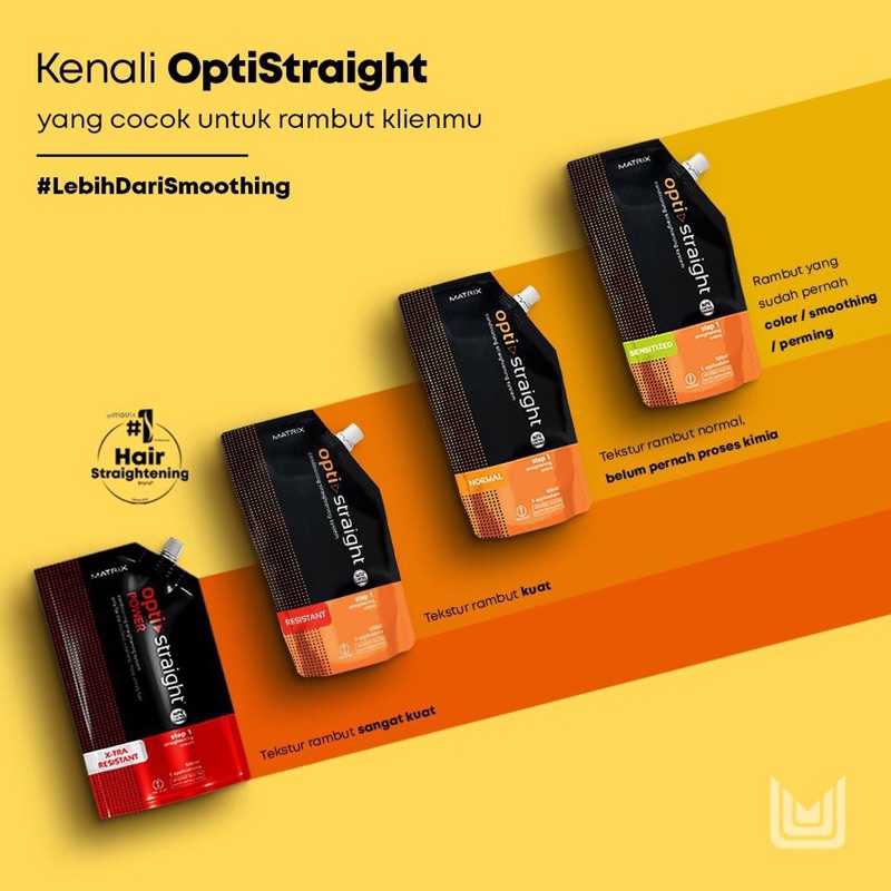 Matrix Opti Straight 500 dan 625 ml (untuk 5 kepala)