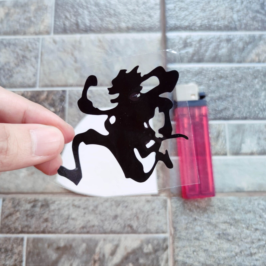 

Stiker Luffy Gear 5 Son God Nika Mythical Zoan One Piece Laptop Sepeda