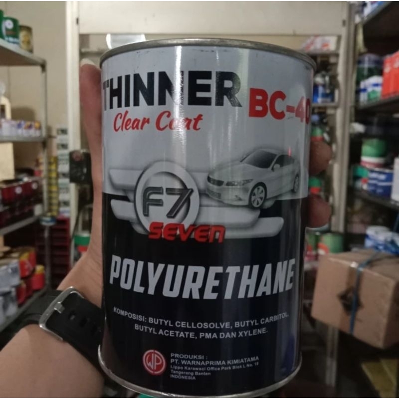 THINNER PU F7 Clear Coat BC 40 - Pengencer Cat kaleng