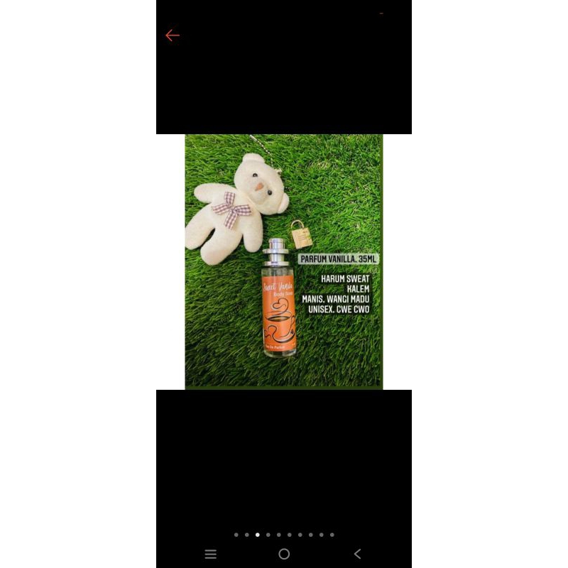 vanila body shop parfume