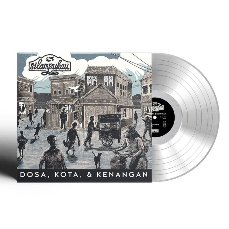 Piringan Hitam / Vinyl SILAMPUKAU - DOSA, KOTA DAN KENANGAN (SILVER)