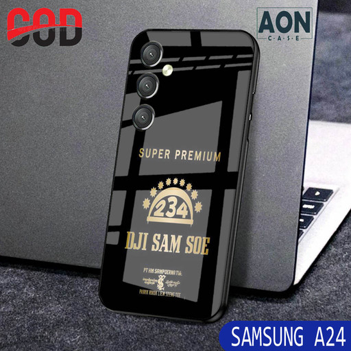 Case Glossy Glass Samsung A24 New [A18] - Softcase Kaca Samsung A24 Terbaru 2023 - Casing Handphone 
