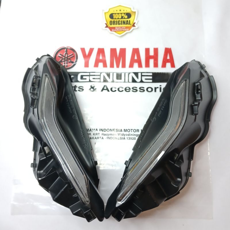 mika kaca lampu alis senja r15 v4 original