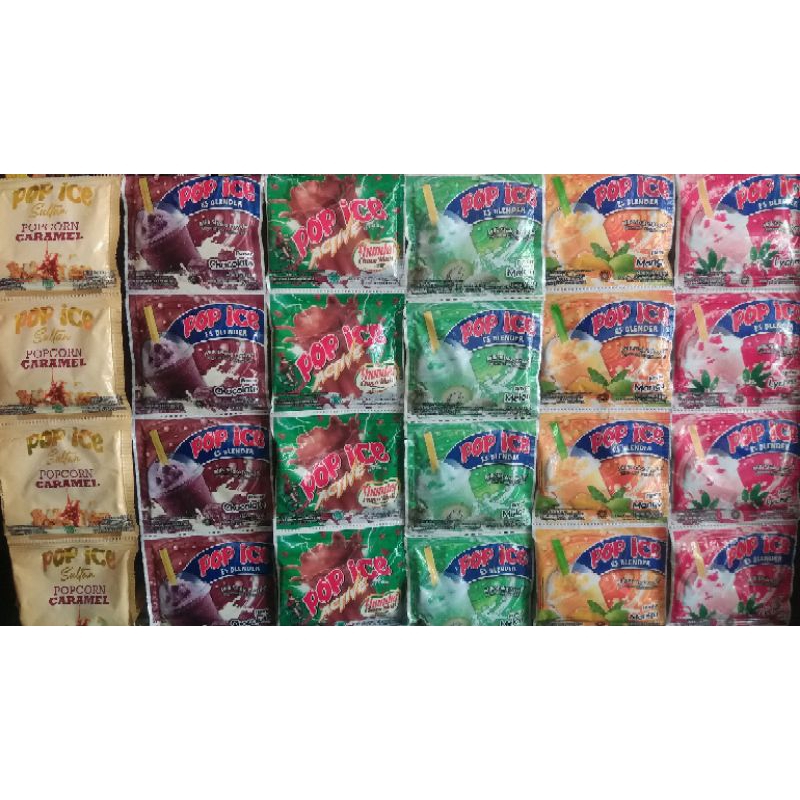 

Pop ice renceng all varian rasa 10x25gr