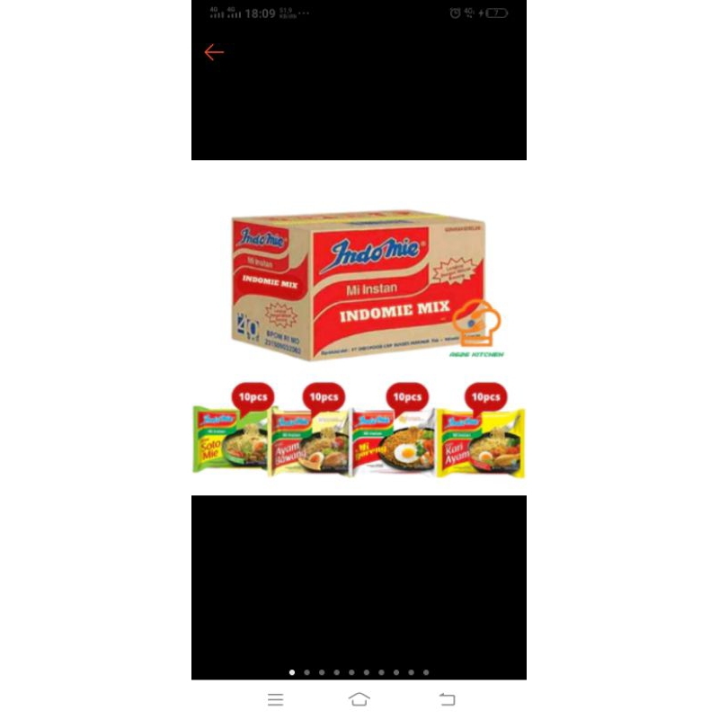 

Indomie mix 10pcs /mix 5 pcs