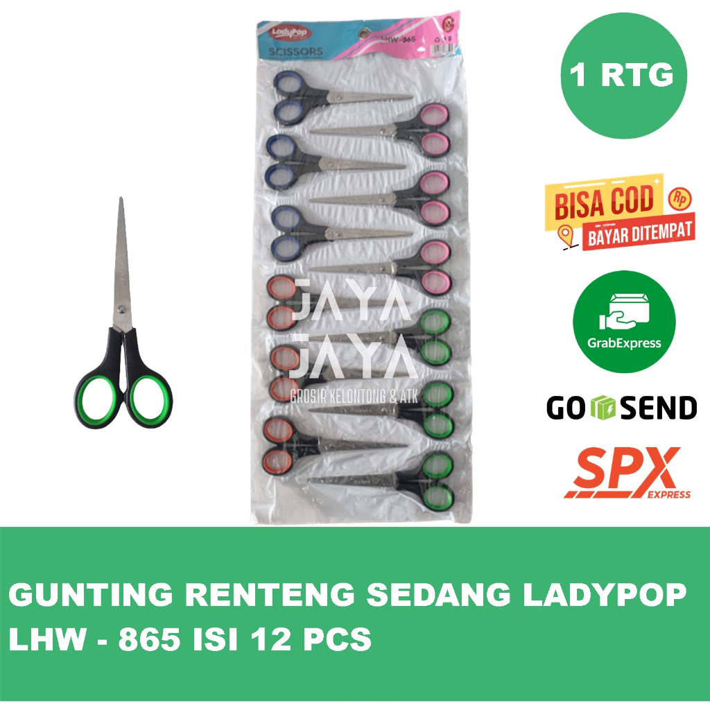 

GUNTING RENTENG SEDANG EKAYO ATAU SEJENIS NYA LHW - 865 ISI 12 PCS
