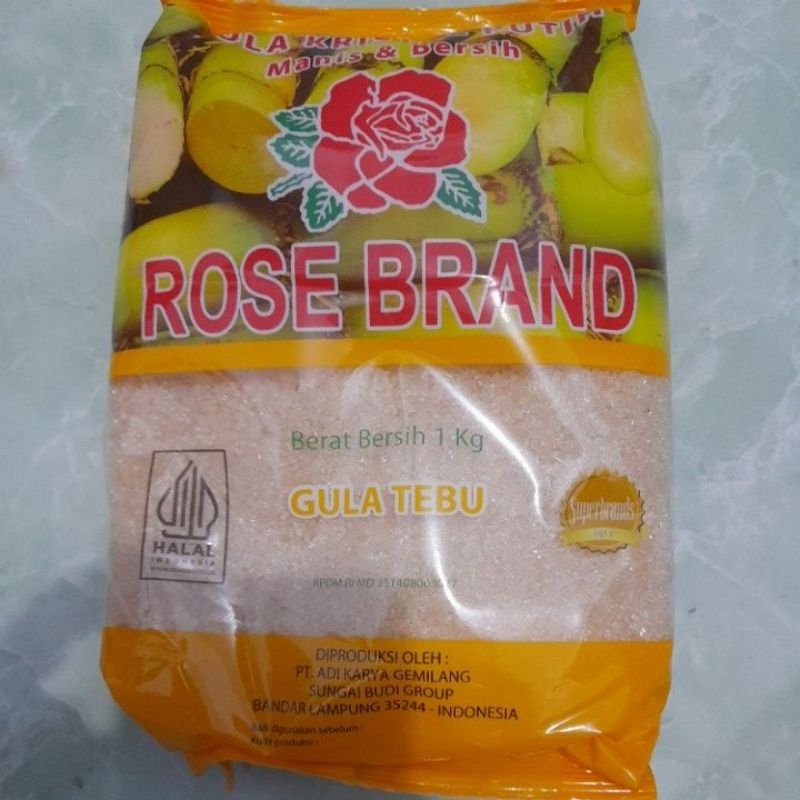 

GULA rose brand hijau/kuning 1 kg termurah