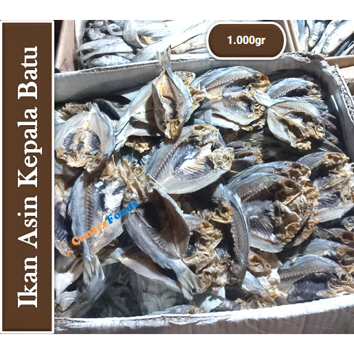 

Ikan Samge Kepala Batu Belah Asin - Ikan Asin | 1.000gr [ Harga Per KG ]
