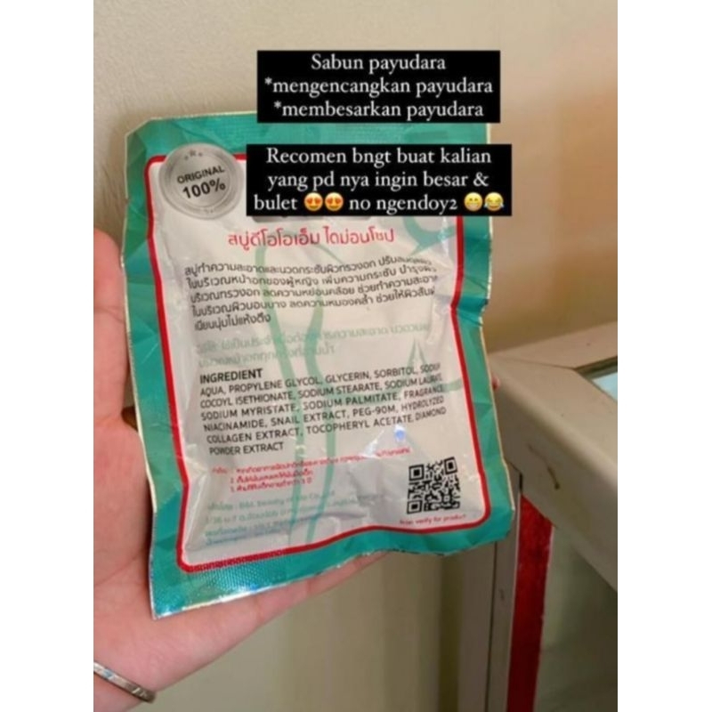 Sabun Payudara, Soap ORI Thailand