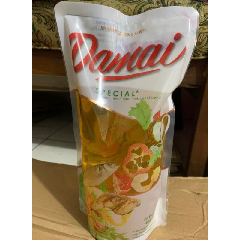 

Minyak Goreng Damai 1 liter