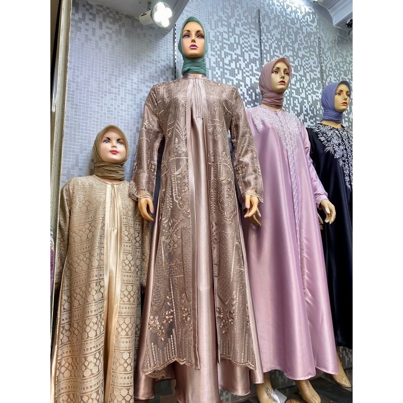 Afian dress terbaru(tile sapto,mix cristalVENEZIA)