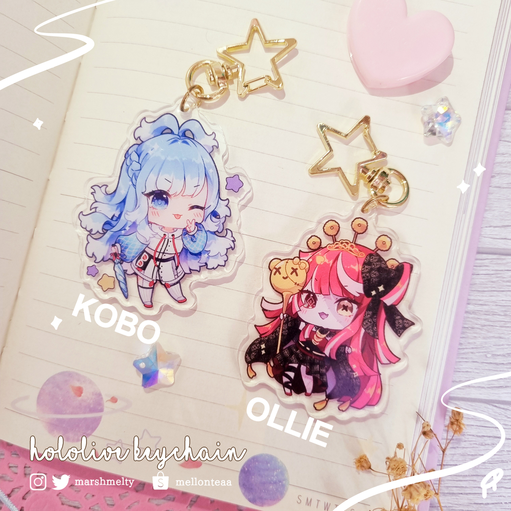 Hololive Acrylic Keychain