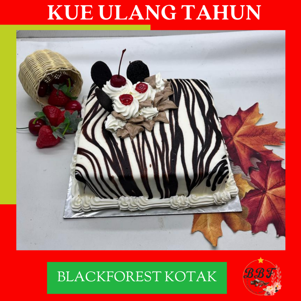 

Kue Ulang Tahun / Blackforest / Kue Ultah / Birthday Cake / Cake ulang Tahun / Cake Ultah / Kotak
