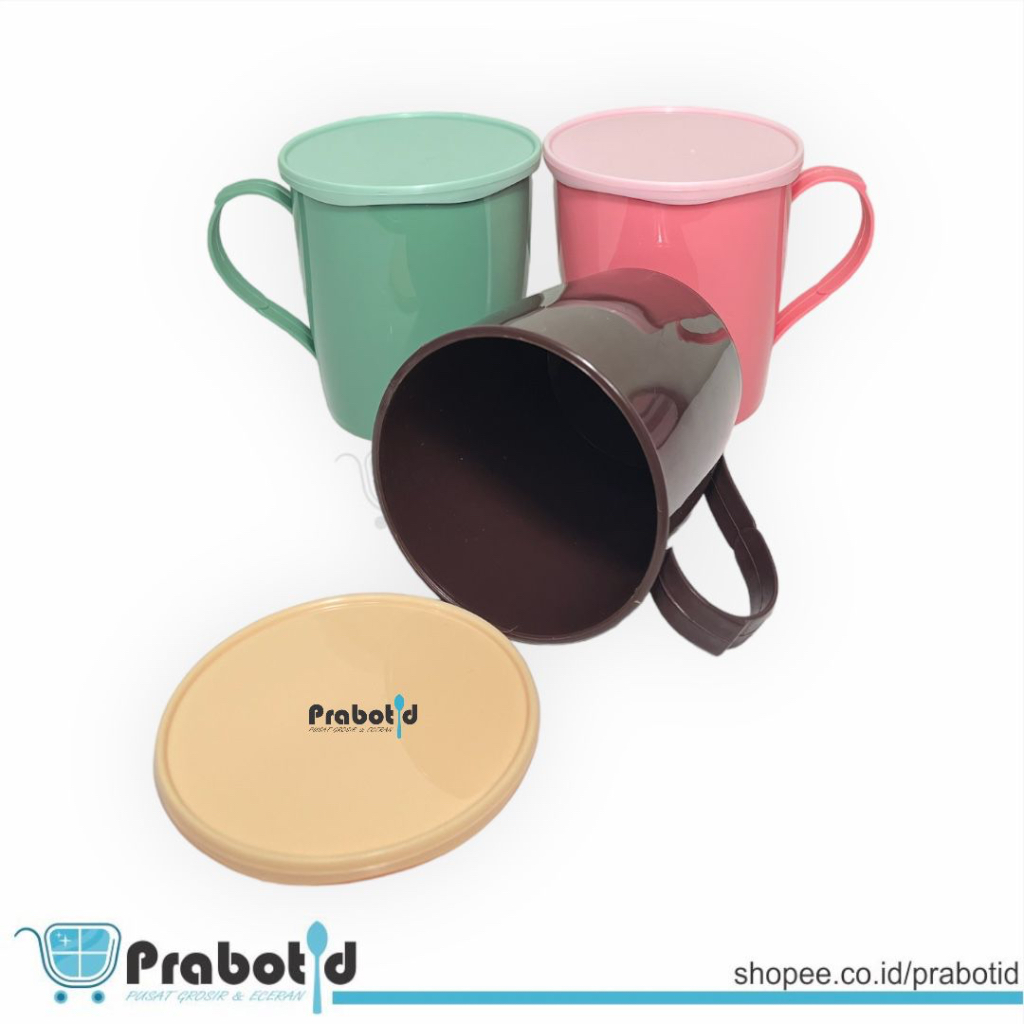 Cangkir | Cangkir Aesthetic | Gelas Plastik | Cangkir Plastik | Cangkir Plastik 400ML - PRABOTID