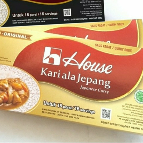 

HERBAL HOUSE KARI ALA JEPANG/JAPANESE CURRY TERBAIK 300 GRAM