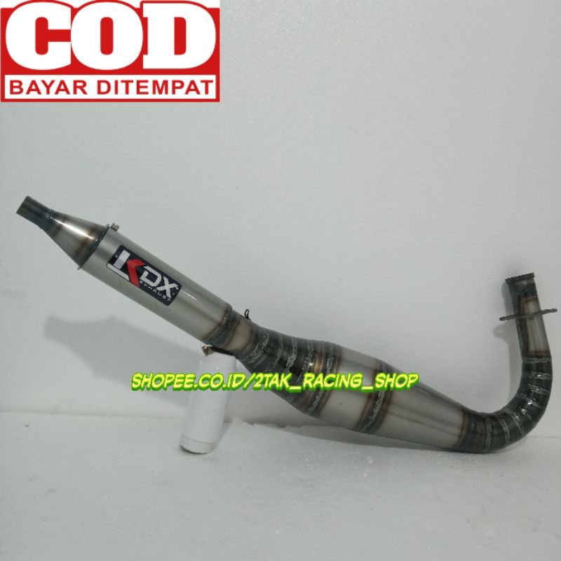 Knalpot RX king telo kompetisi kdx plat karat