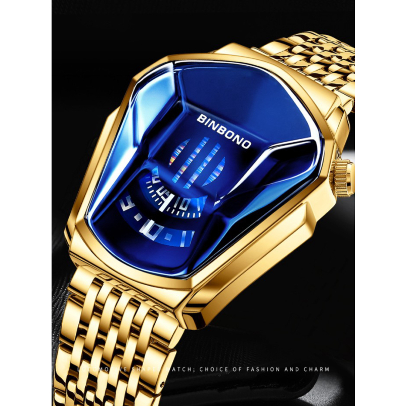 Promo JAM TANGAN PRIA BINBOND ORIGINAL RANTAI GOLD STAINLESS EMAS DANIEL JAM Limited