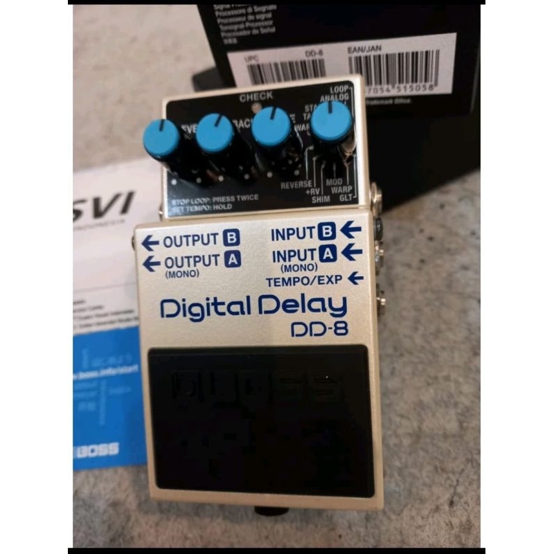 [Ready Stock] Boss DD-8 Digital Delay Guitar Effect Pedal dd8 BOSS ORIGINAL